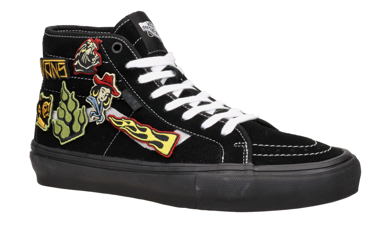 Vans Sk8-Hi Decon Elijah Berle Schuh (black black)