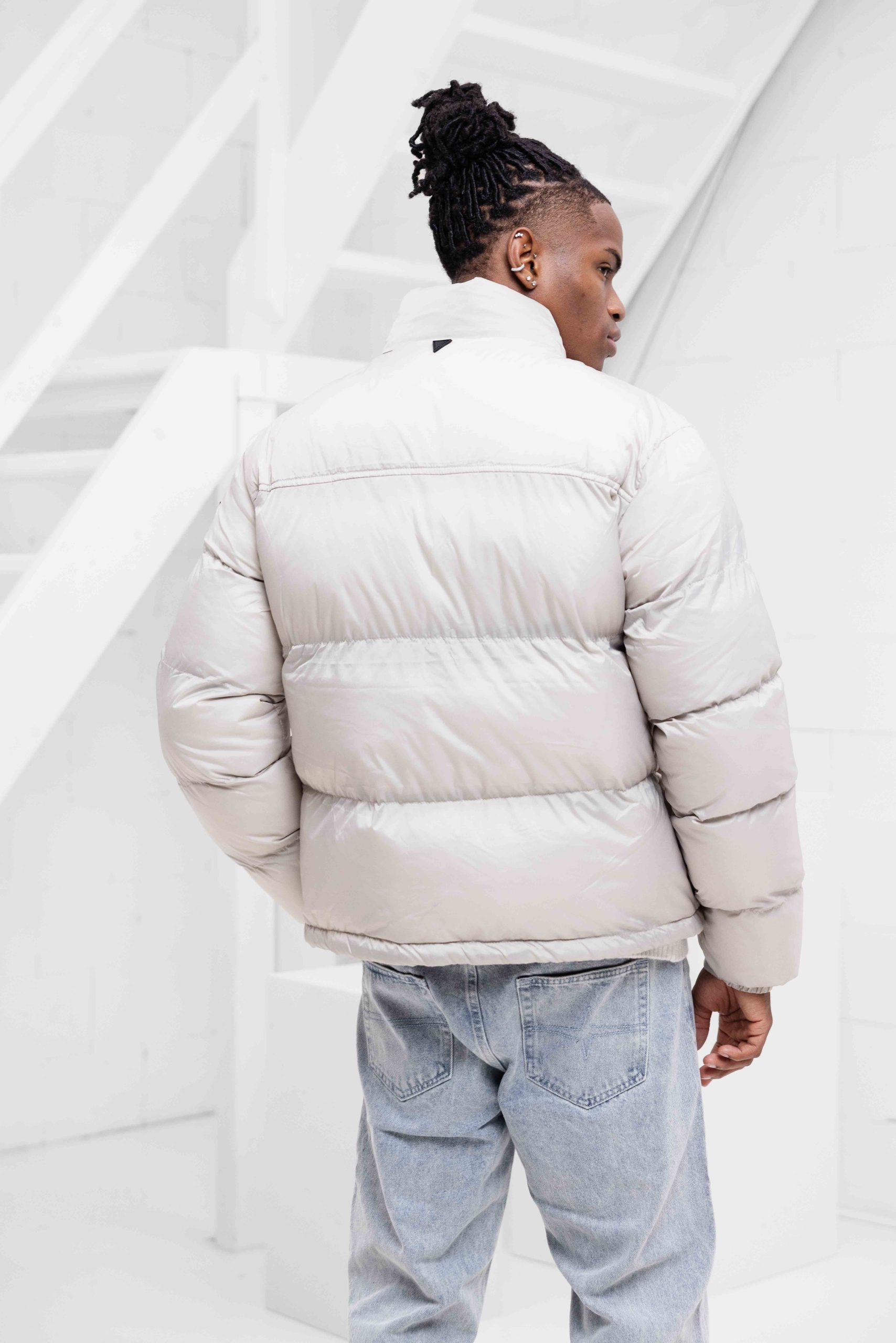 Pure Path Ripstop Winterjas Heren Beige