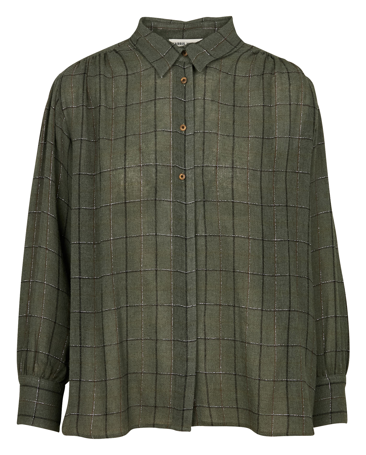 FEODORE - Chemise col classique à carreaux | Vert