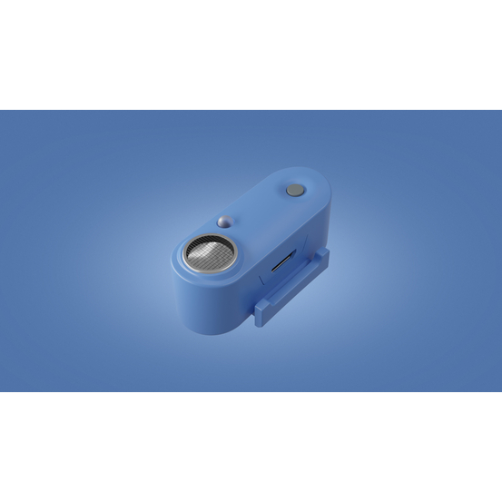 Répulsif rechargeable à ultrasons pour chien Tickless Mini Dog bleu