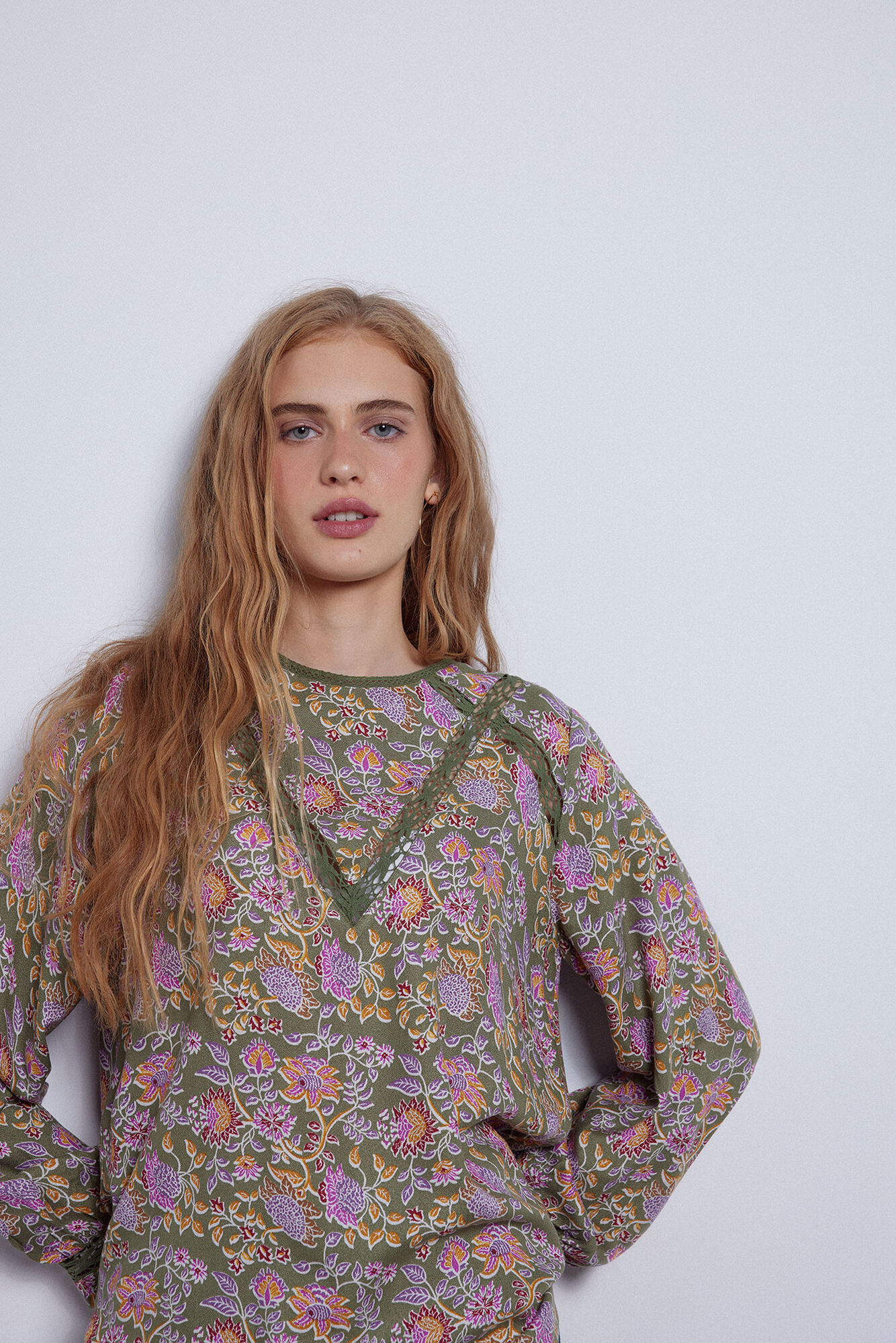 Blusa de renda