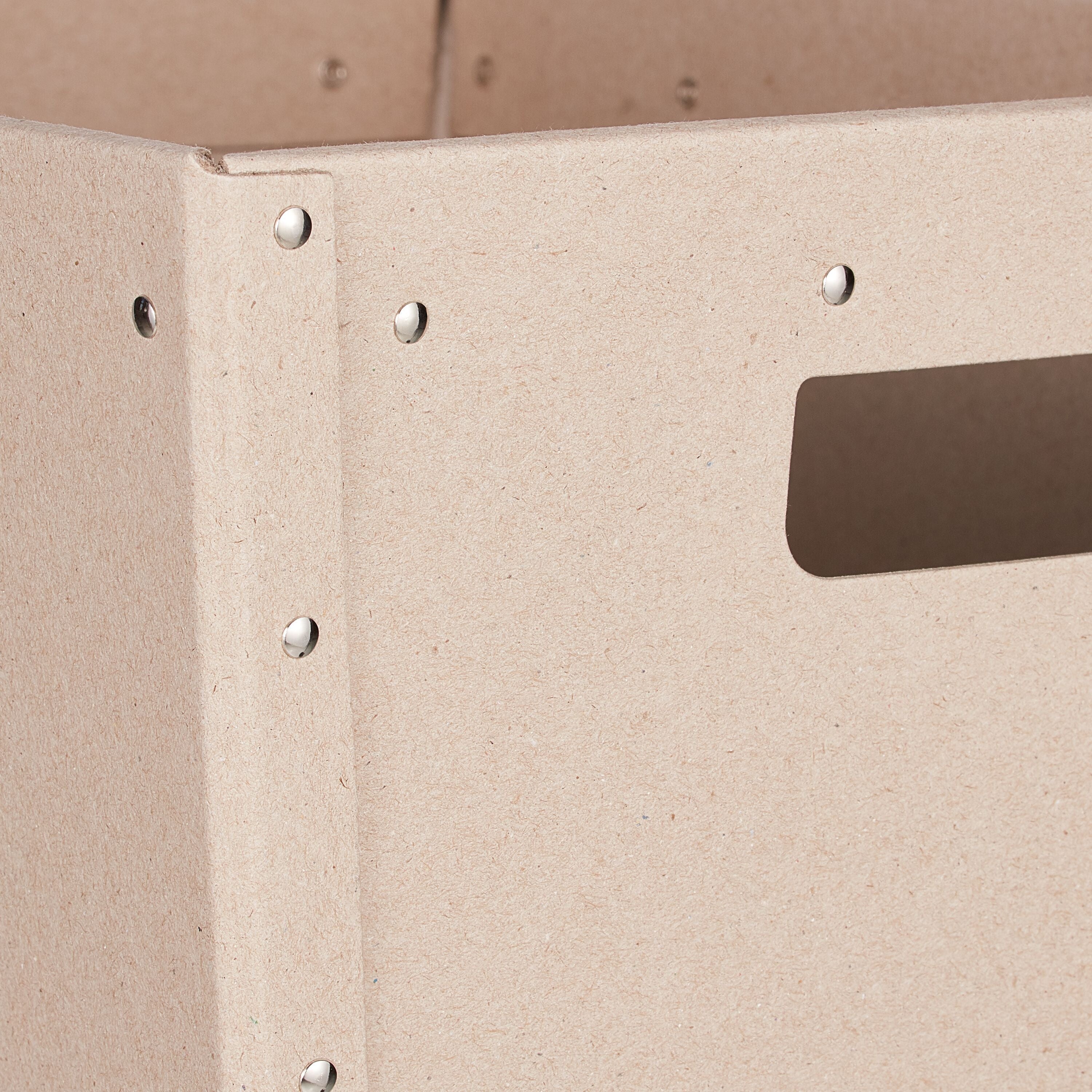 BIGSO Aufbewahrungsbox - Natur / B: 29.5 cm x T: 37.5 cm x H: 23.0 cm