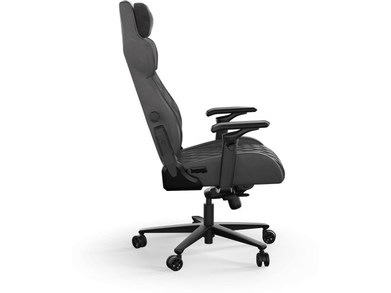 Corsair Gaming-Stuhl TC500 Luxe Shadow Ergonomischer Racing-Gaming-Stuhl mit einer Belastbarkeit von bis zu 120 kg