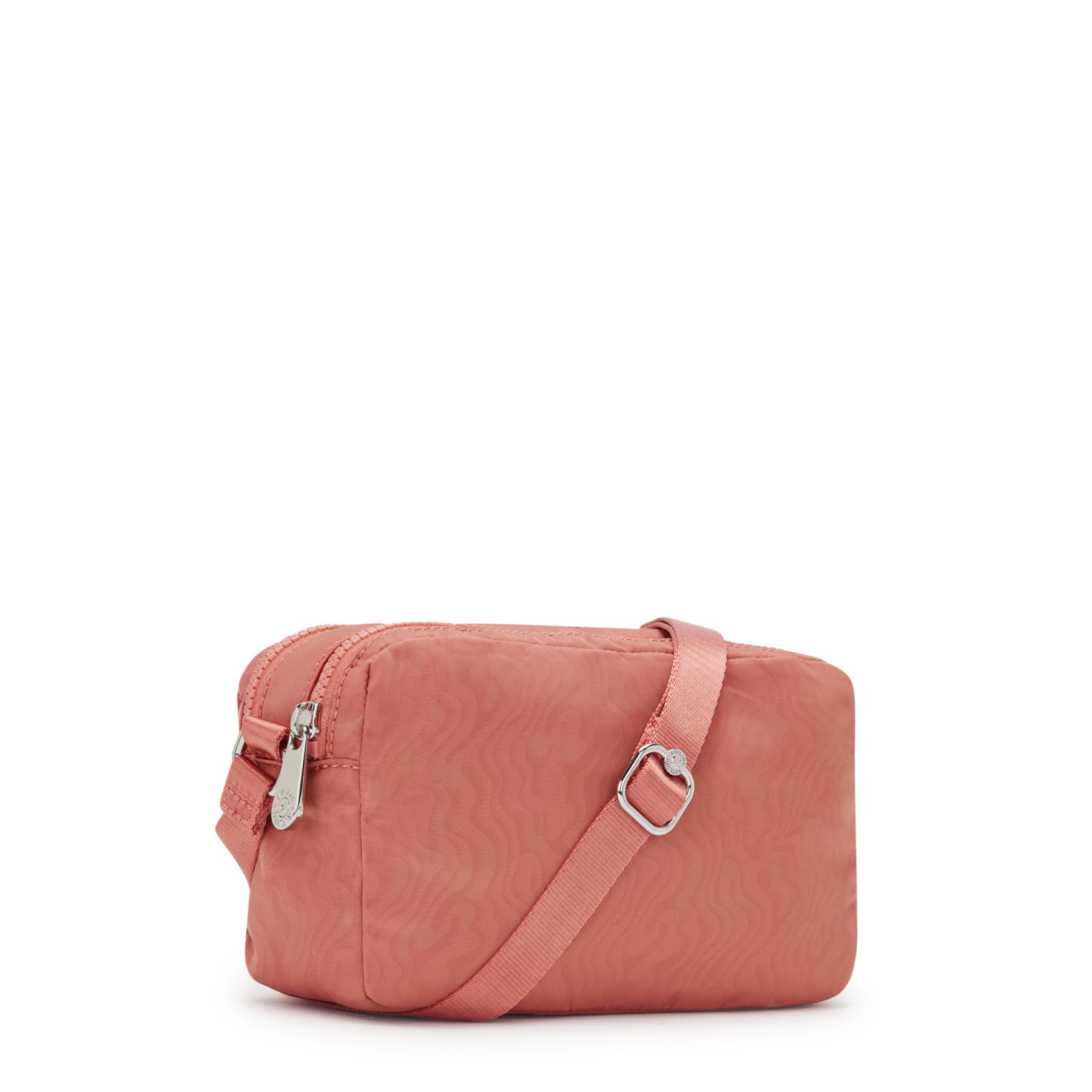 MILDA Petit Sac Bandoulière Style Caméra - Vintage Pink Emboss