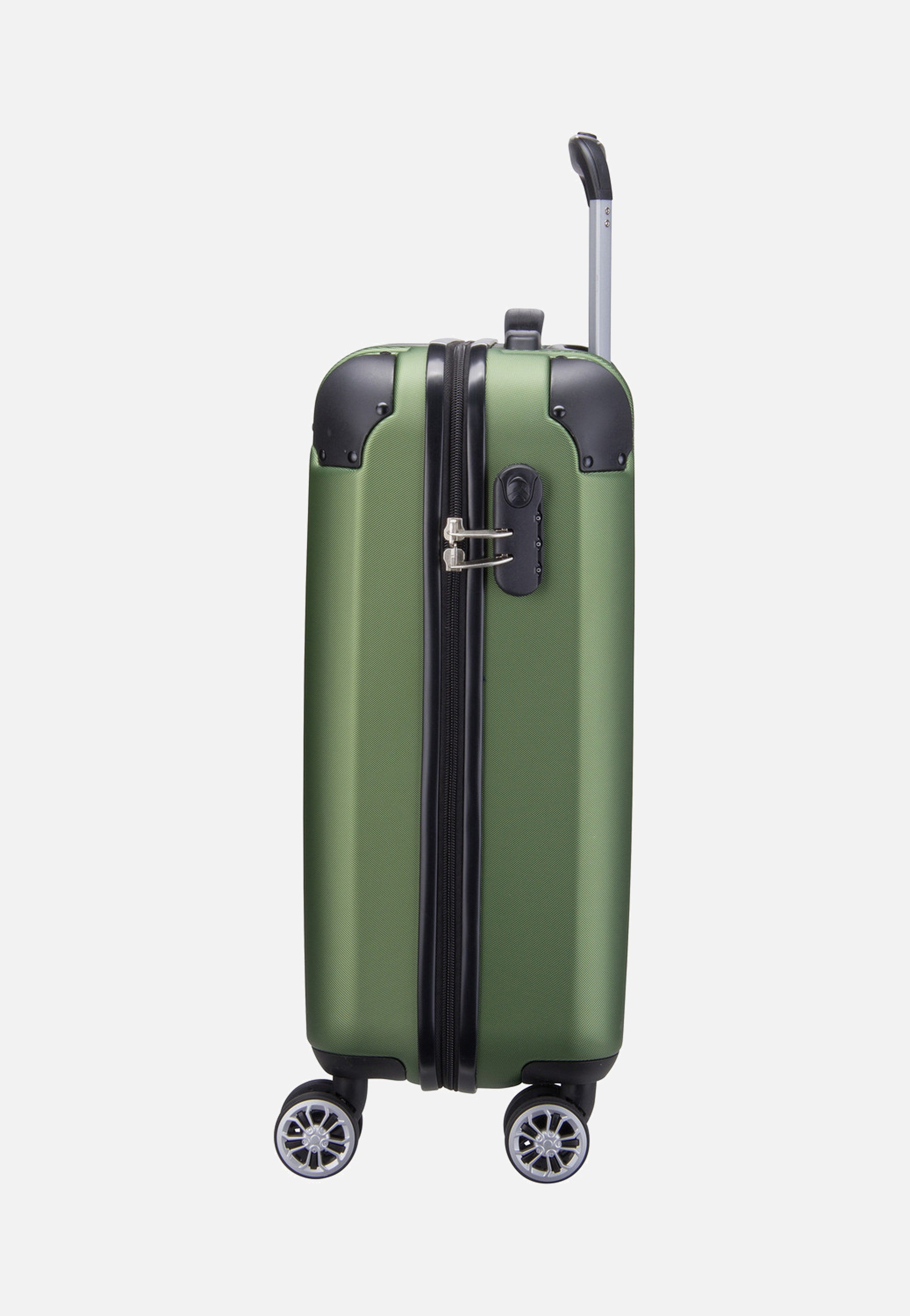 City 4-Rad Trolley S Grün - Koffer