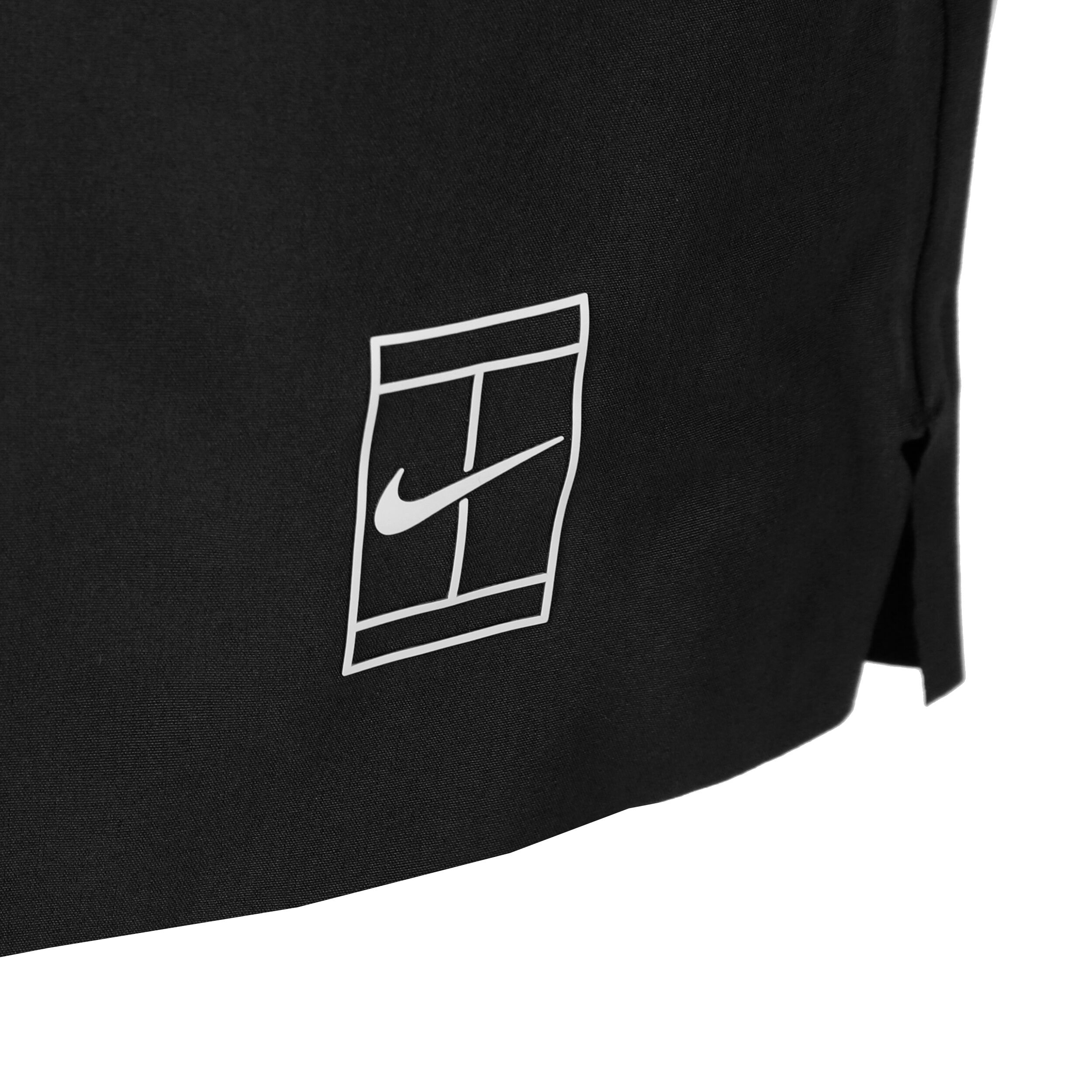 Nike Court Dri-Fit Advantage 6in Shorts Hommes - Noir , Blanc