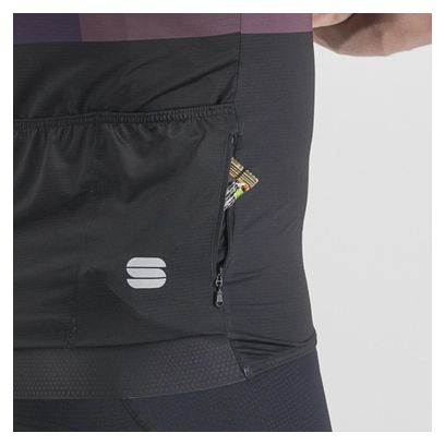 Maillot Manches Courtes Sportful Snap Bleu/Noir