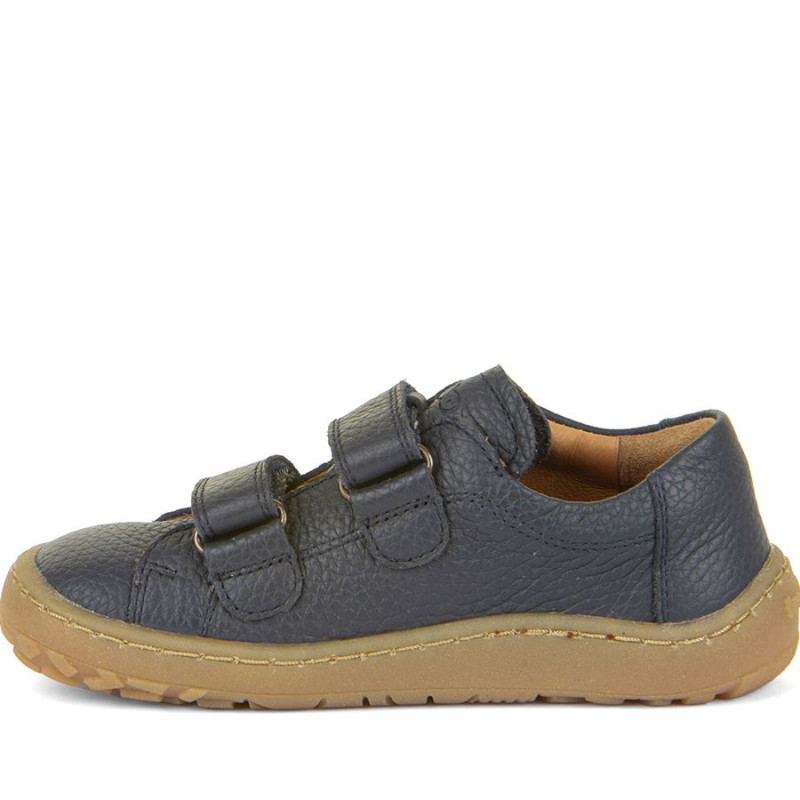 Froddo Froddo Barefoot Cuir Velcros Marine