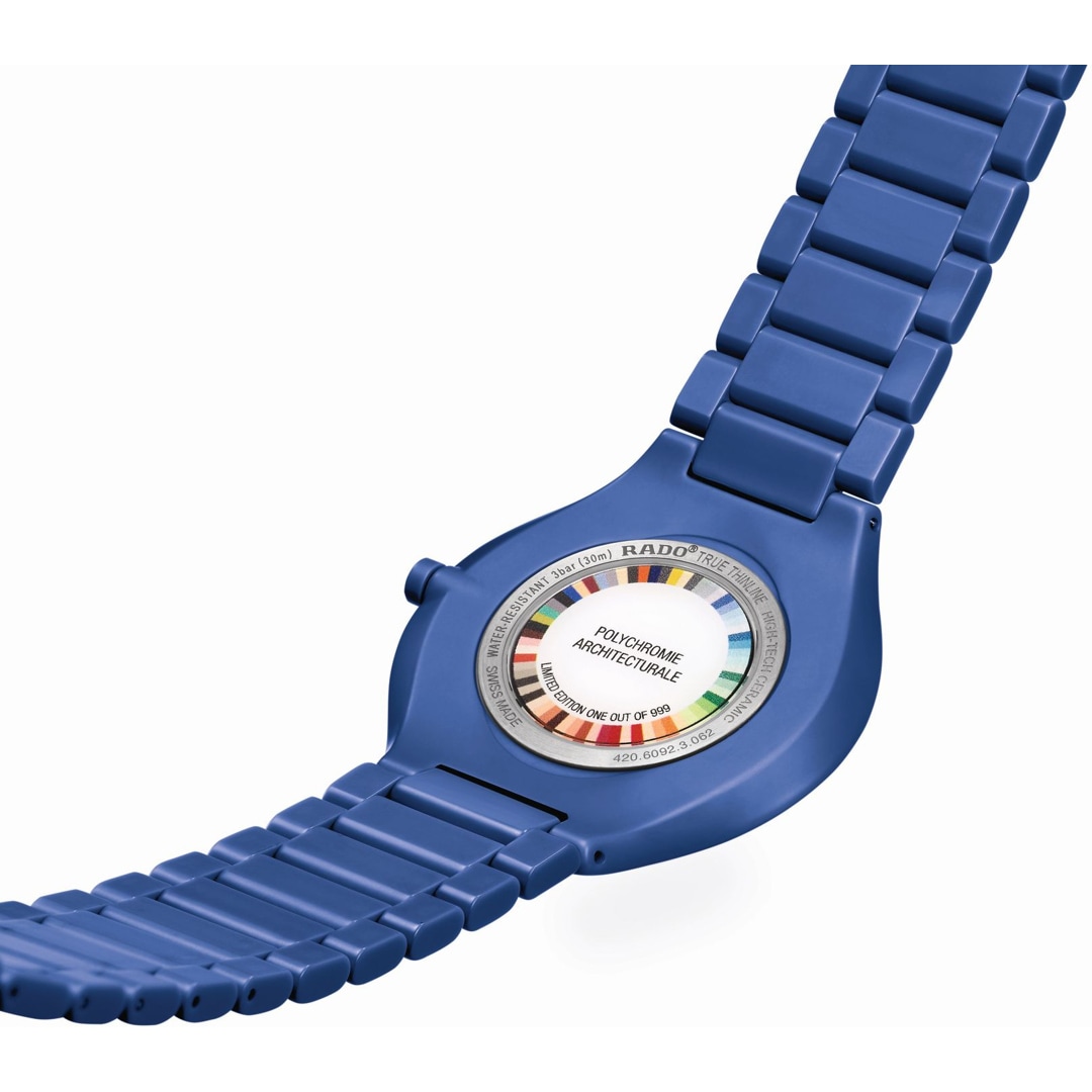 Rado True Thinline Le Corbusier Spectacular Ultramarine 4320K Limited Edition