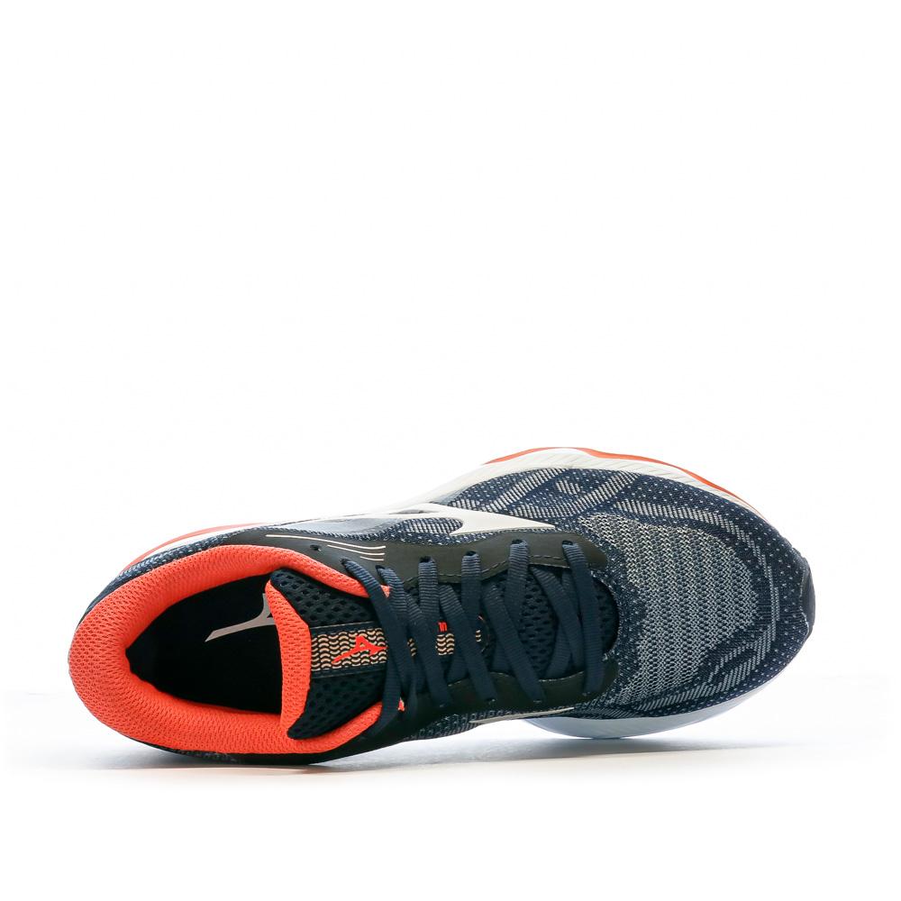Mizuno Chaussures de Running Noir/Rouge Femme Mizuno Wave Ultima