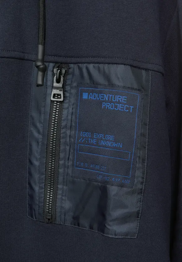 Sweat Kapuzenpullover - night blue