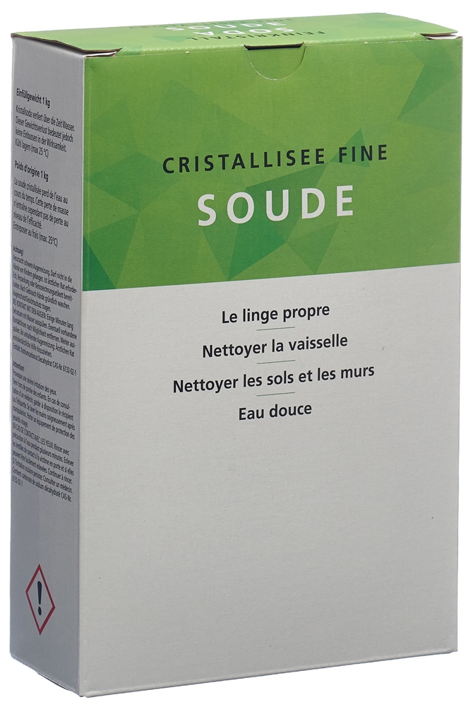 SOUDE CRISTALLISEE Green Plv Karton 1 kg