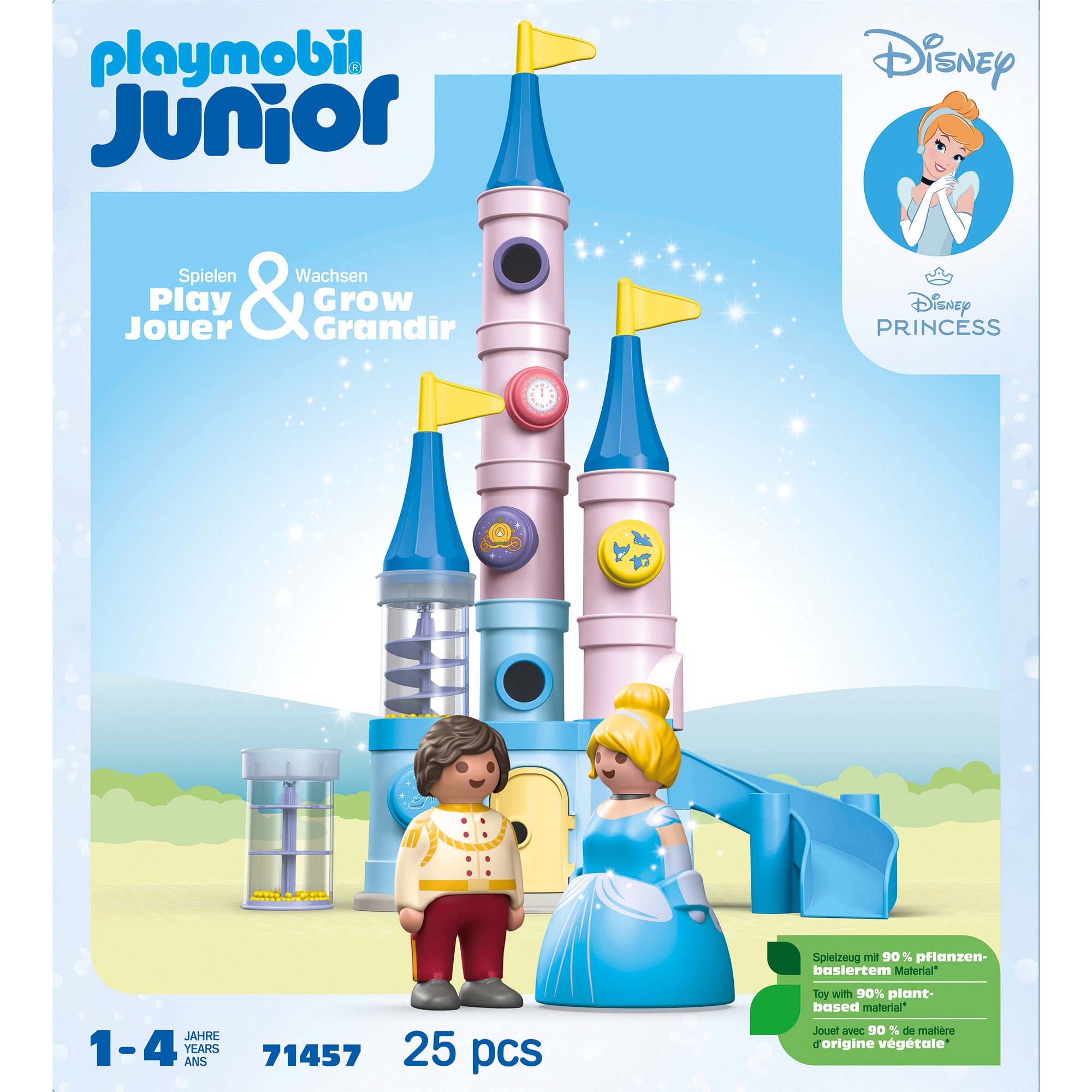 PLAYMOBIL Konstruktionsspielzeug Junior & Disney: Cinderellas Schloss