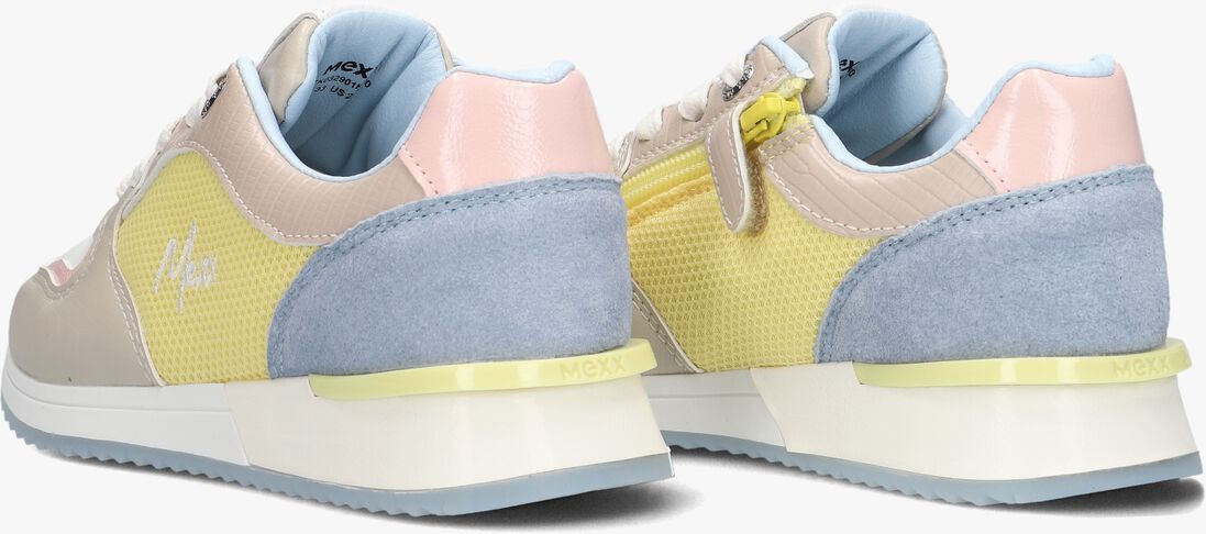 MEXX gele mexx lage sneakers fleur mini