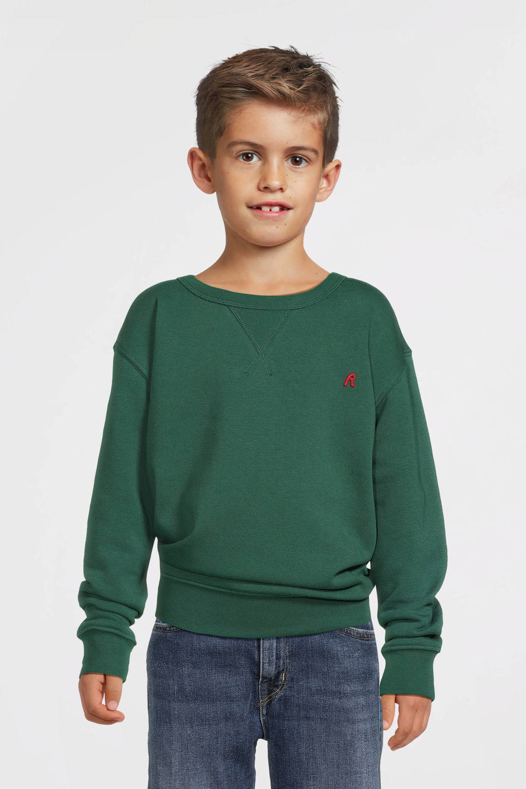 REPLAY sweater groen