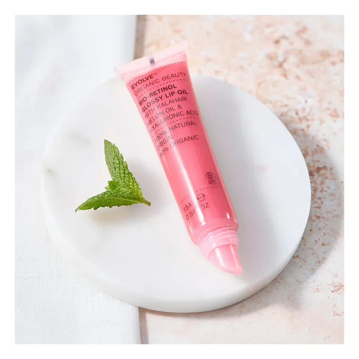 Evolve Gloss Bio-Retinol Glossy Lip Oil - 15 ml | Rose