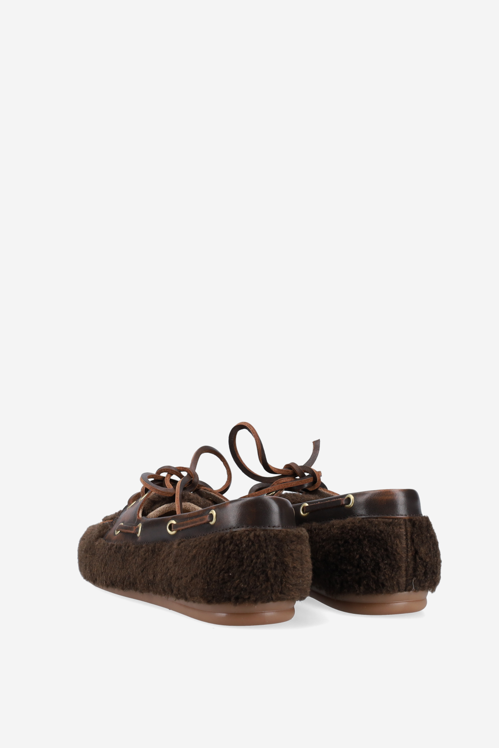Boat alpina leather loafers