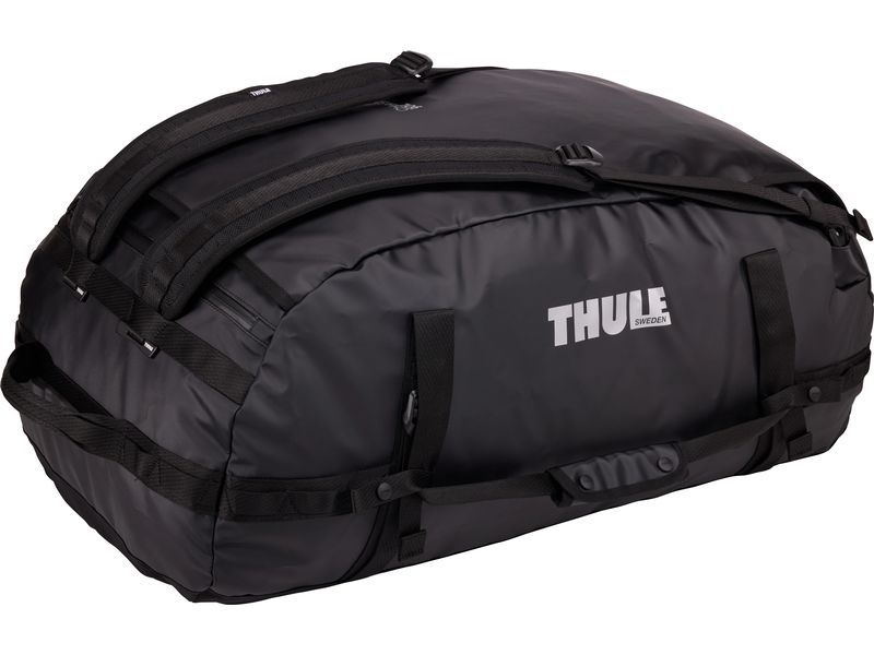 Thule Duffle Bag Chasm 90 l, Black Reisetasche und Rucksack in einem