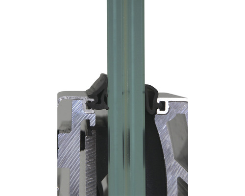 Rubberen afdichting voor Pertura Pontos glazen balustrades (buiten)