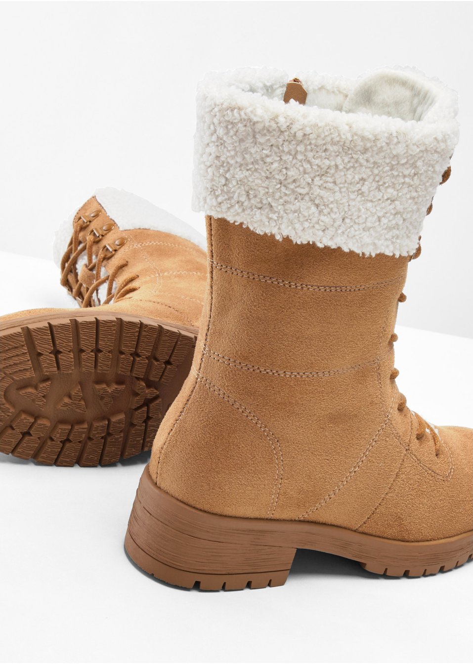 Boots à lacets
