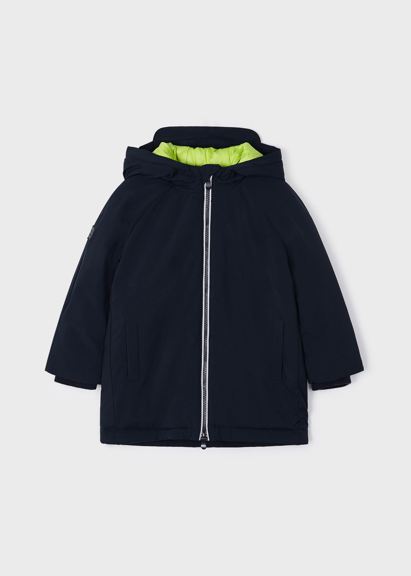 Jaqueta parka infantil para cidade