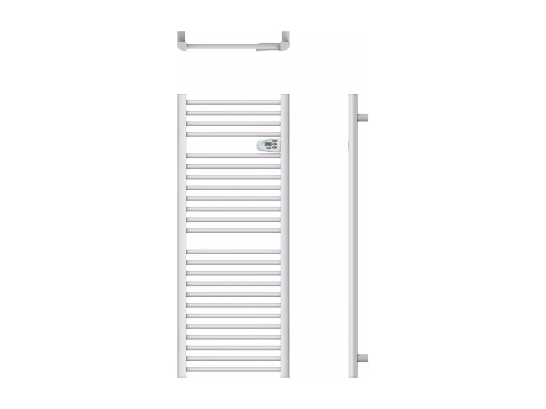 Sèche serviette électrique MONTANA Blanc Aluminium 750W