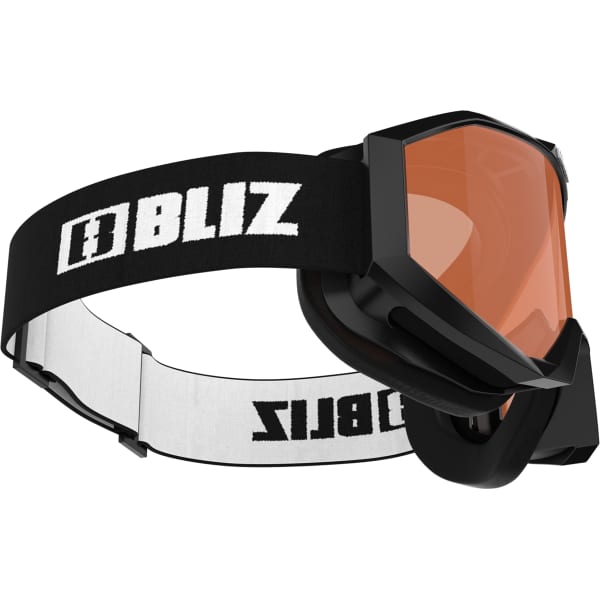 Masque de ski BLIZ LINER JR BLACK-WHITE LOGO/ORANGE