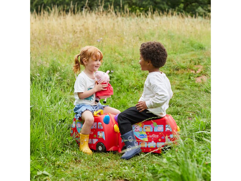Trunki Reisetrolley Peppa Pig Party Bus Reisekoffer für Kinder