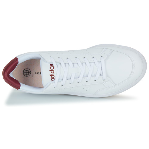 Adidas Sportswear - NOVA COURT - Blanc / Bordeaux