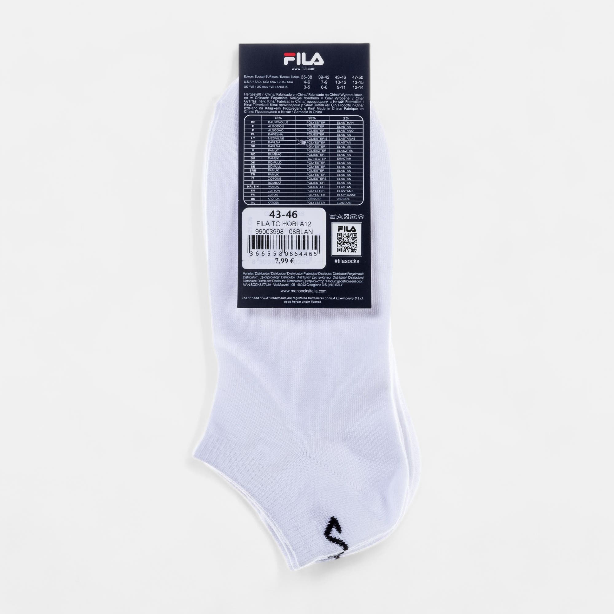 Chaussettes Homme blanc