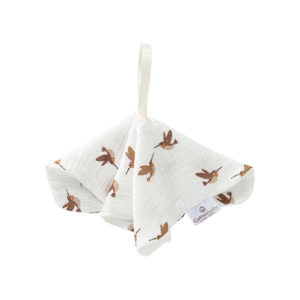 Cottonbaby Soft Speendoekje - Flying Birds