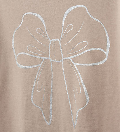 Sofie Schnoor T-Shirt - Asiatisch - Alt Rose/Schleife