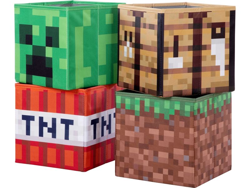 Phoenix Minecraft Sitzbank/Leseregal Multifunktionales und cooles Minecraft-Design