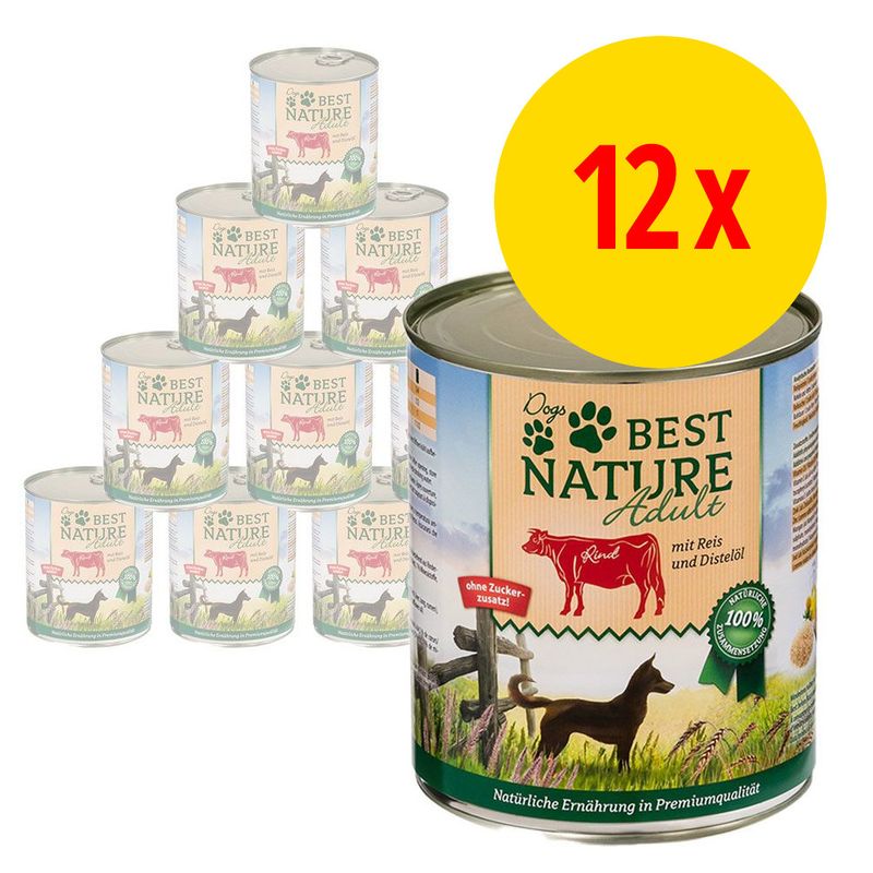 Lot Best Nature Adult 12 x 800 g