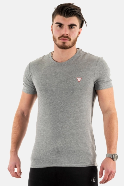 tee shirt guess jeans cns core mrh marble heather