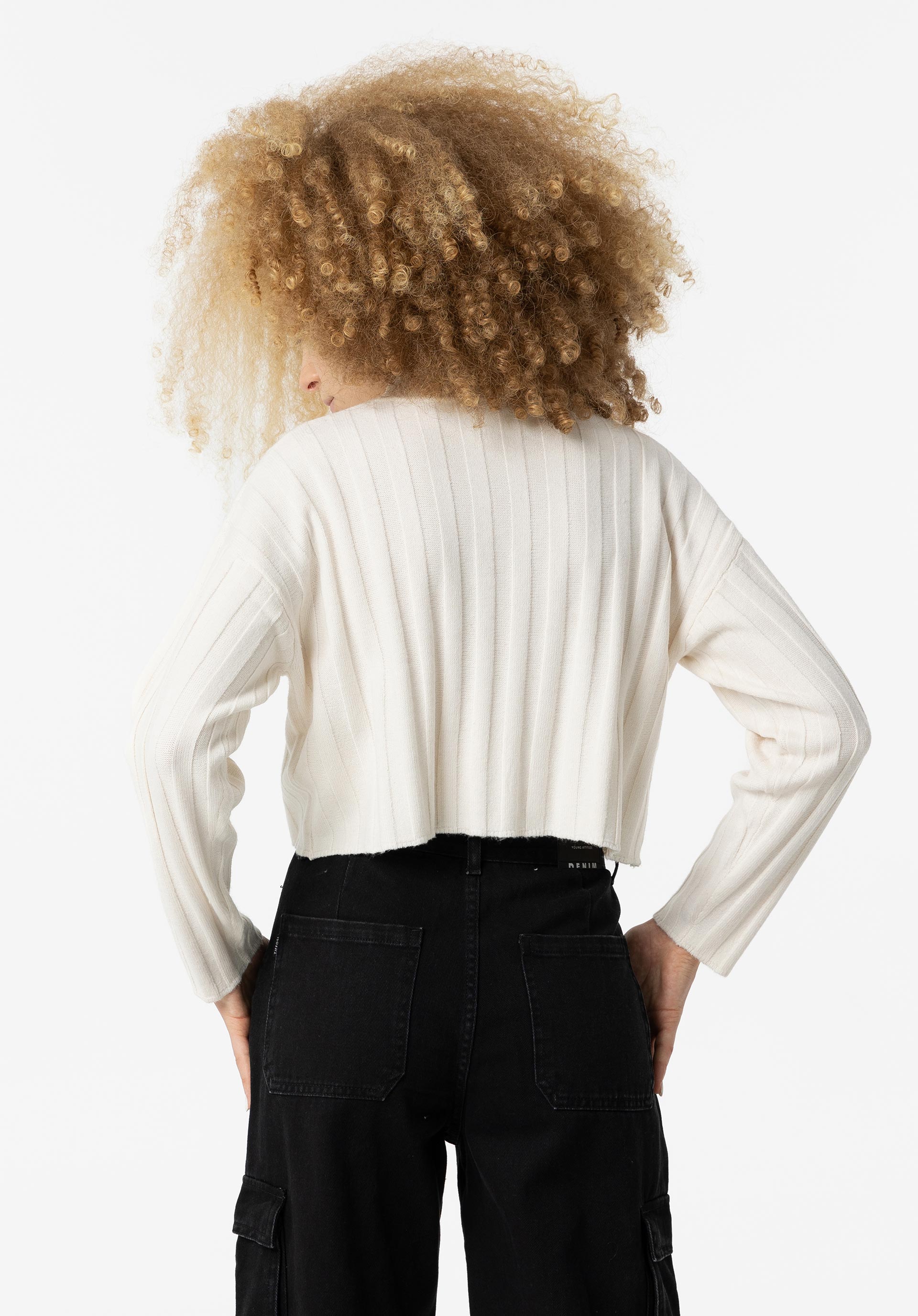 Camisola de Malha Cropped