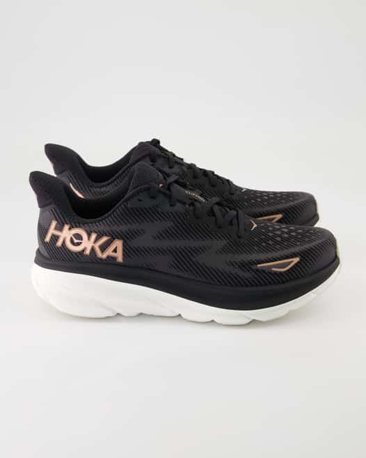 Hoka Clifton 9 Sportschuhe in Schwarz