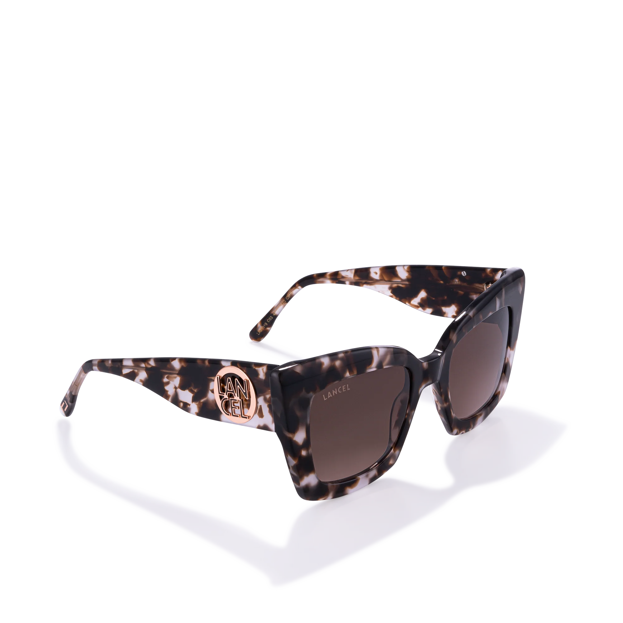 Lunettes de soleil Ambre de Lancel-Ecailles brunes