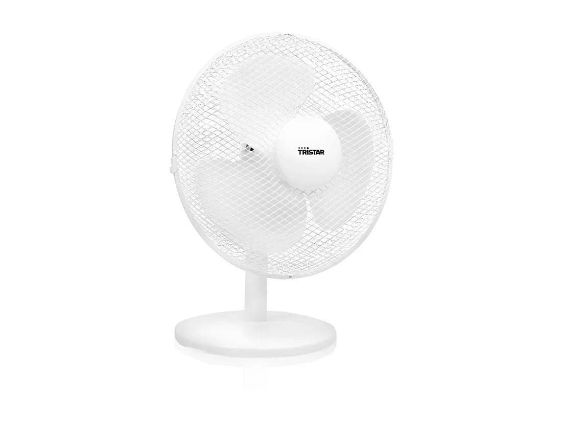 Ventilateur de Bureau Tristar VE-5724 Blanc