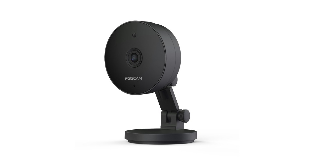 FoscamC5M beveiligingscamera  (Zwart, 3K, 5MP, Dual-Band Wi-Fi)