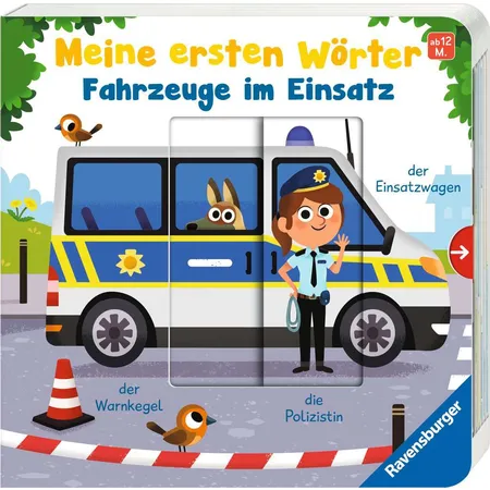 Ravensburger Meine ersten Wörter: Fahrzeuge im Einsatz
