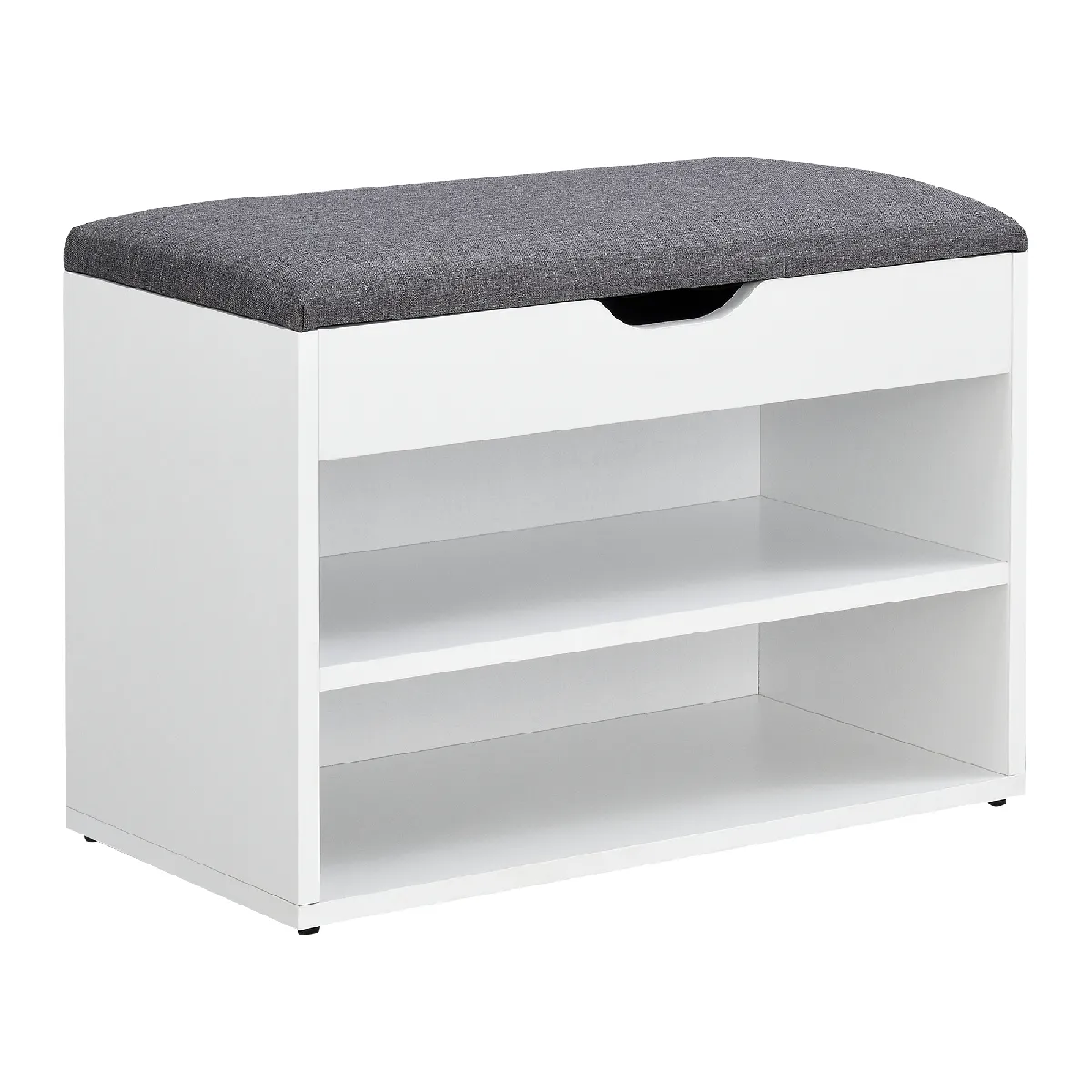 En.Casa en_casa Banc à chaussures - Blanc Gris