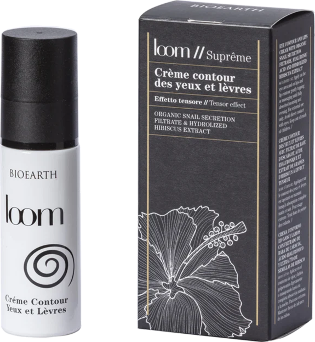 BIOEARTH  Loom Augenkontur und Lippen Creme, 30 ml