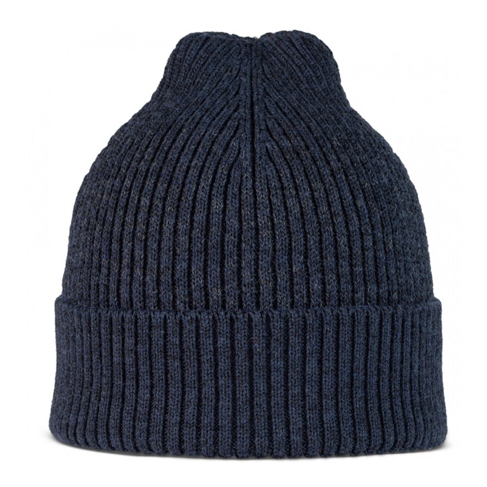 Buff MERINO ACTIVE - Bonnet solid night blue