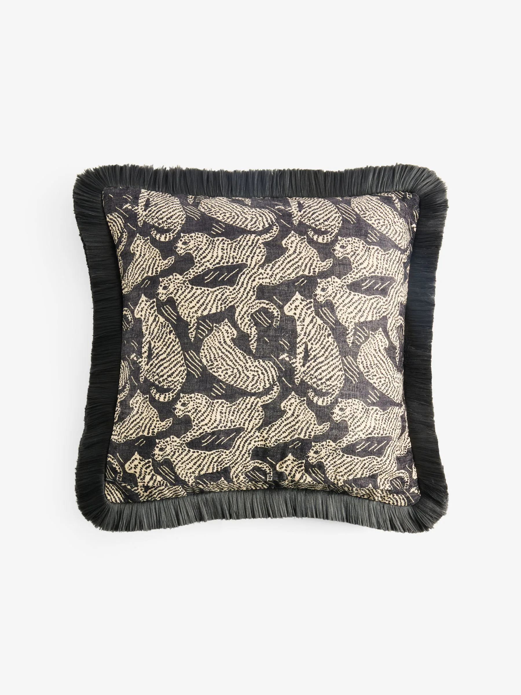 Velvet Cheetah Cushion