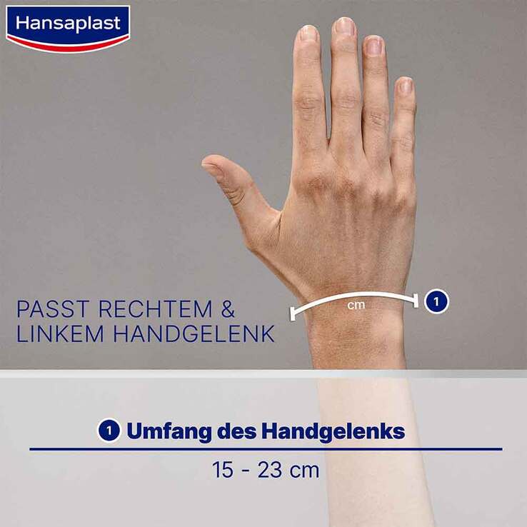 Hansaplast Handgelenk-Bandage stabilisierend, 1 St