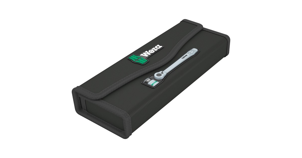 Wera8100 SB HF 1 Zyklop Metal-ratelset gereedschapsset  (Zwart/zilver, 13-delig, omschakelpal, 3/8