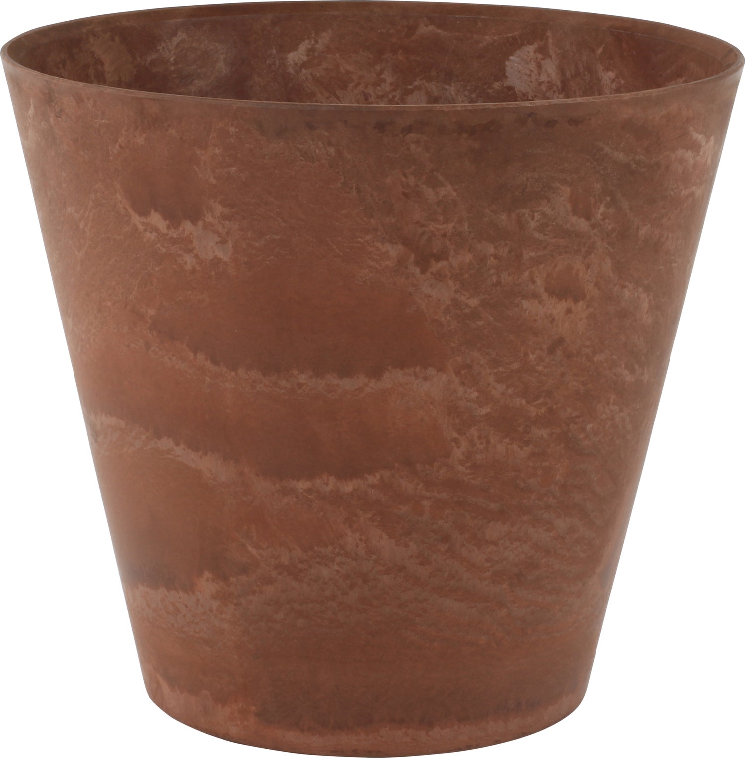 Artstone bloempot Claire D 27 H 24 cm bruin