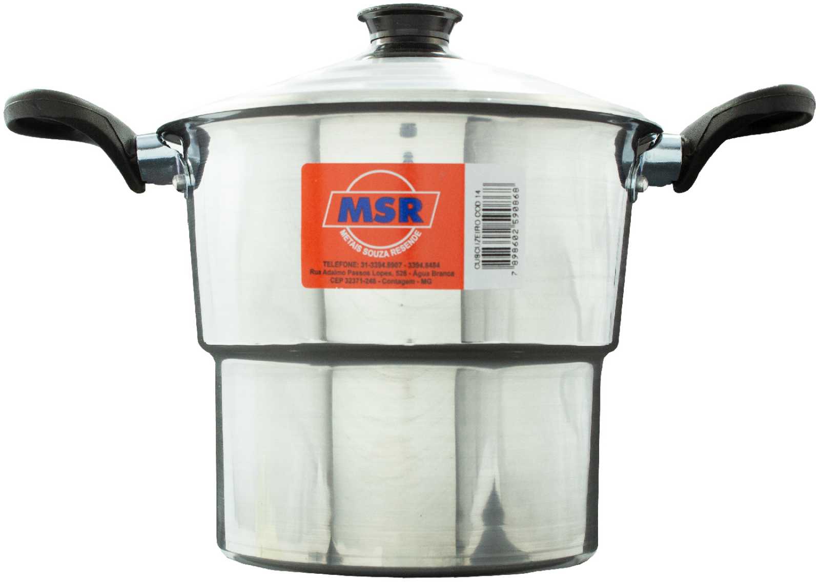 MSR - Metais Souza Resende Couscous Pan 1L