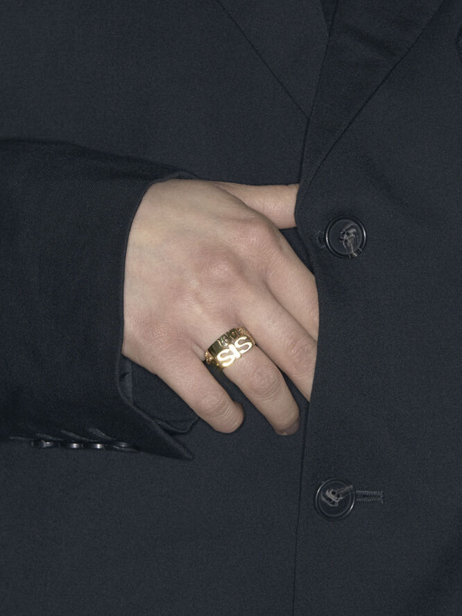 Maria Black Sis Ring Gold
